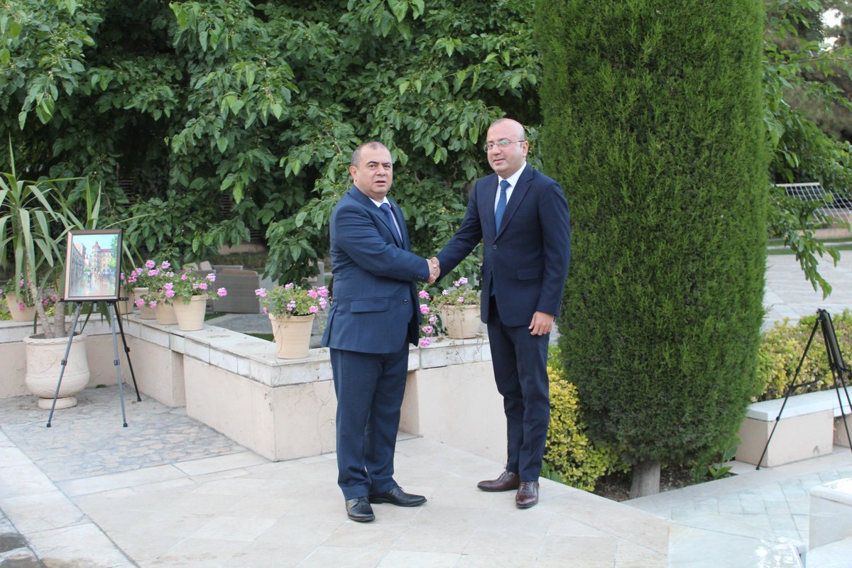 AbSuboh's tweet photo. Attended the reception for Independence Day of friendly country of  Azerbaijan which was held at Grand Kabul Hotel in Kabul. Thank you H.E Ambassador Ilham Mammadov for the warm welcome. 
#Kabul - #Afganistan @AzEmbAfgh https://t.co/l3qDWpoljk