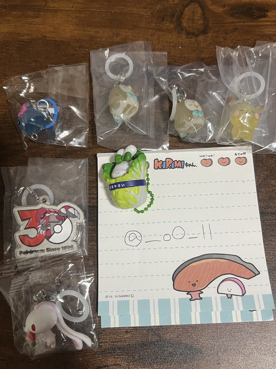 ___oO__ll's tweet photo. @okraokra7 初めまして。リプライ失礼いたします。
こちらのもので交換可能なものはありますでしょうか？
当方、サンリオクリスタルキティ>マイメロ>リラックマめじるしねころび>リラックマ>妖怪ウォッチ>ウォッチ零式の順に求めております。
ご検討よろしくお願いいたします。 https://t.co/s7CIPtp1dP