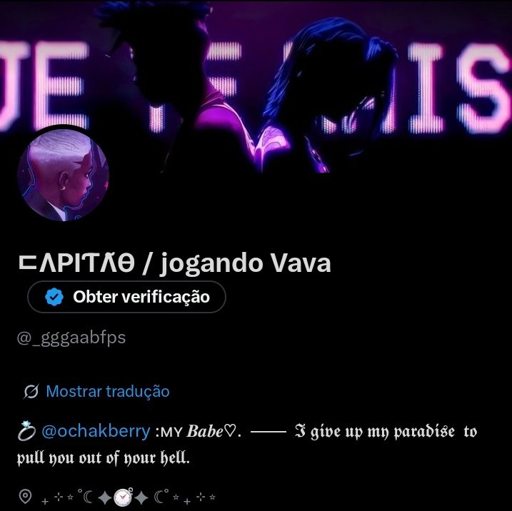 ᄃΛPIƬΛ̃Ө / jogando Vava tweet media