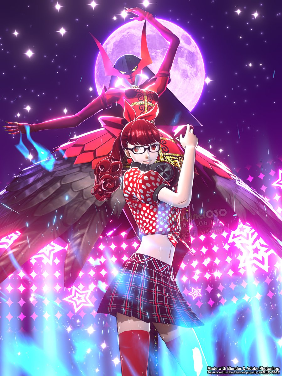 DaVinci030's tweet photo. 🎀 Dance, Persona! 🎵

[ #Blender3D #BNPR #ペルソナ5 #Persona5 #ペルソナ5R #Persona5Royal #P5R #雨宮蓮 #RenAmamiya #来栖暁 #AkiraKurusu #芳澤かすみ #KasumiYoshizawa #主かす ] https://t.co/M4zMawsU16