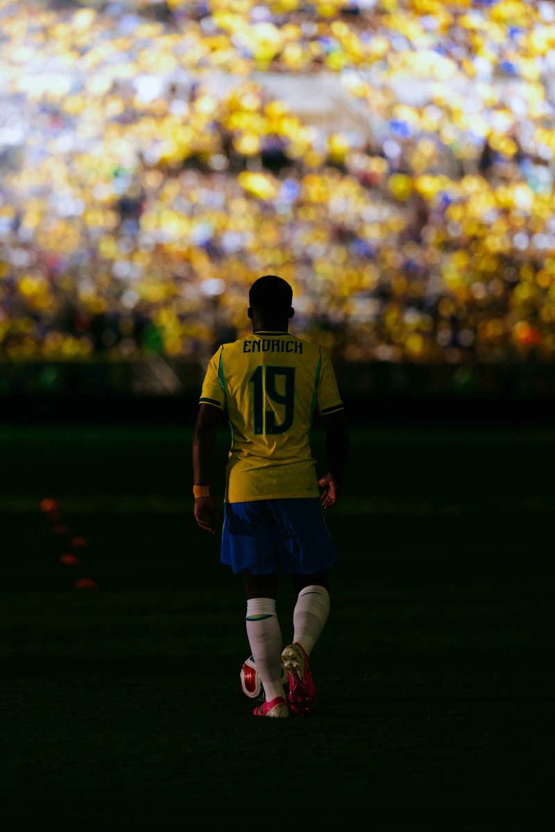 JonathanXG's tweet photo. The 1️⃣9️⃣ @Endrick 🇧🇷 https://t.co/qP5bZcI0Tt