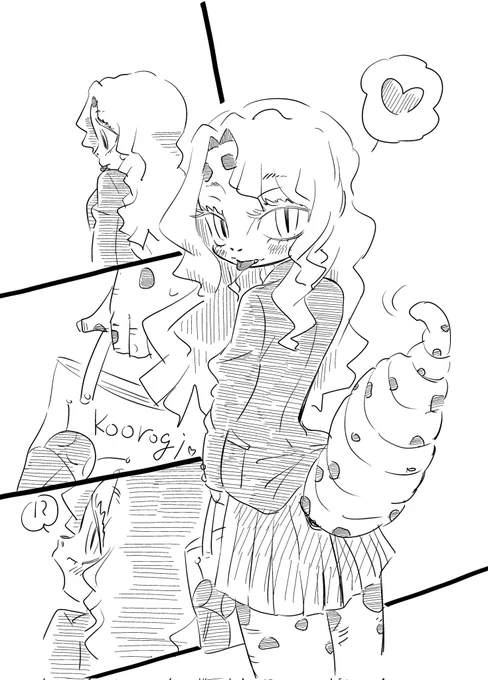 ヒョウモントカゲモドキの女の子。 