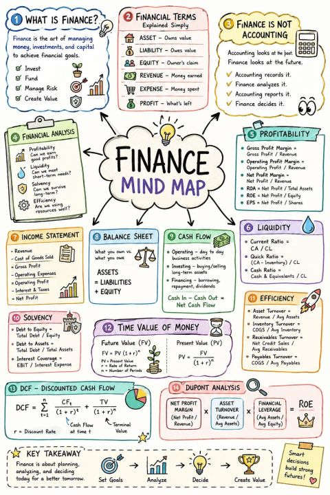 PerfectWealth_'s tweet photo. Finance Mind Map https://t.co/35T87zL0gN