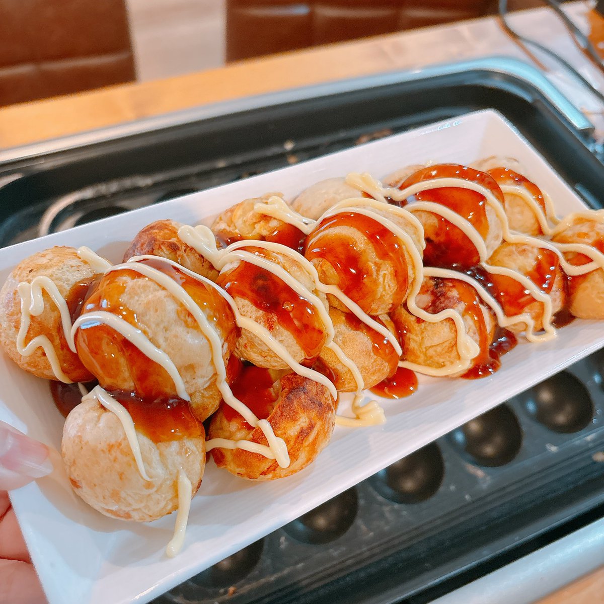 necochir's tweet photo. 週末お友達宅でタコパしやした。
美味すぎて滅!! https://t.co/J4lxDJMgbE