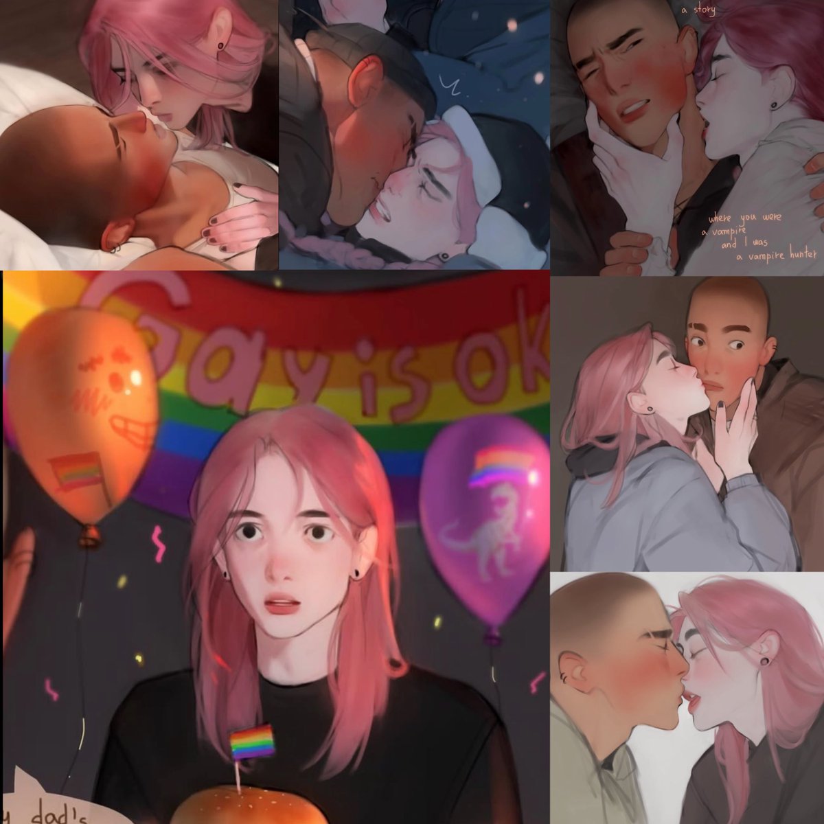 cumbubbleblower's tweet photo. happy pride month to all of the LGBTQ+ Underbros, whether you’re out, or not🩷
#underdogstwt https://t.co/FJ7enOQSzk
