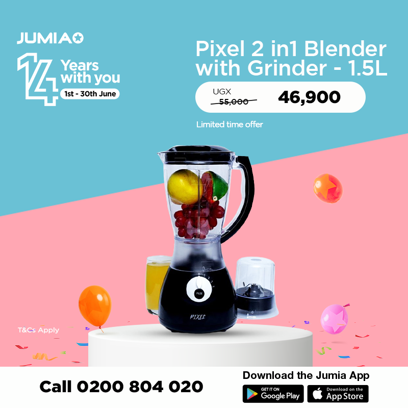Jumia_UG's tweet photo. No more countdowns, no more teasing the mega sale of the year is officially active right now! Grab massive discounts of UP TO 70% OFF on tech, appliances, fashion, and essentials all through June. 📱📺🍗

🏃‍♂️💨 Tap the link to secure your birthday deals today: https://t.co/6PD058Xc9S

📲 Prefer to call? Order instantly via 0200 804 020