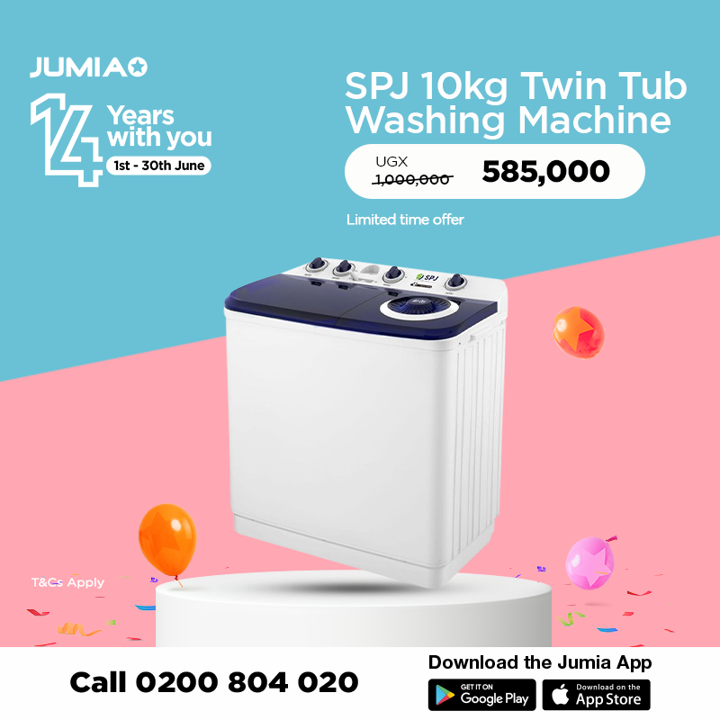 Jumia_UG's tweet photo. No more countdowns, no more teasing the mega sale of the year is officially active right now! Grab massive discounts of UP TO 70% OFF on tech, appliances, fashion, and essentials all through June. 📱📺🍗

🏃‍♂️💨 Tap the link to secure your birthday deals today: https://t.co/6PD058Xc9S

📲 Prefer to call? Order instantly via 0200 804 020