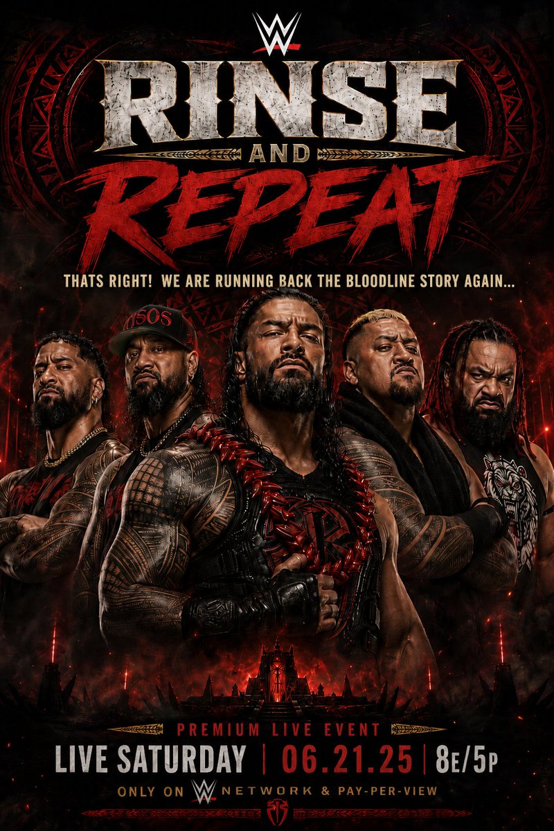 thesmartmark's tweet photo. BREAKING 🚨 #WWE Announce NEW PLE

WWE Rinse and Repeat

THE NEW ERA HAS BEGUN!

#WWEClash #WWERaw https://t.co/KXxpPK1OOE