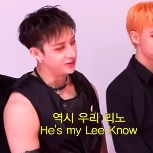 minchnlove's tweet photo. "he's my leeknow" 

yeah, i know https://t.co/3EYgHP8DPp