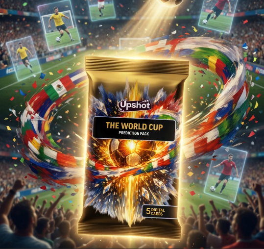 keepyourpixel's tweet photo. The World Cup is coming and this is the best time to join @upshot_cards 

in 8 hours we dropping WC packs. Hurry up to grab yours.

25 predictions covering the winner, the exits, the awards, and the chaos in between. 

Cards resolve as results come in. 

Plus a chance at the special edition Upshot X country winner cards - exclusive to this pack.

Join discord and enjoy the game! 

👉 https://t.co/cOl7y0dHFn