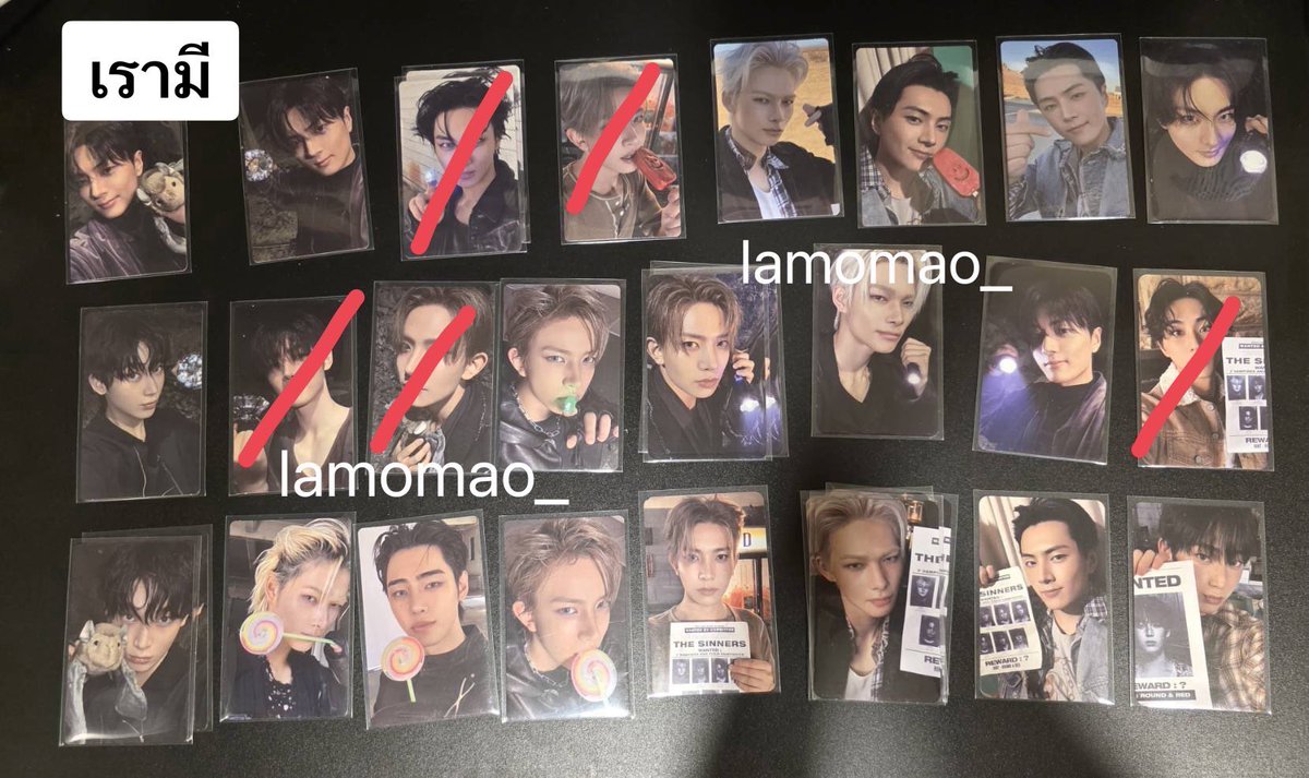 lamomao_'s tweet photo. ✨wtt / แลก การ์ด บั้ม วีเวิส

เรา: จองวอน ฮีซึง เจย์ ซองฮุน นิกิ ซอนอู (ตามภาพ)
คุณ: เจค jake + sunghoon (ตามภาพ)

#ตลาดนัดenhypen #ตลาดนัดเอนไฮเพน https://t.co/6tCRGirGc6