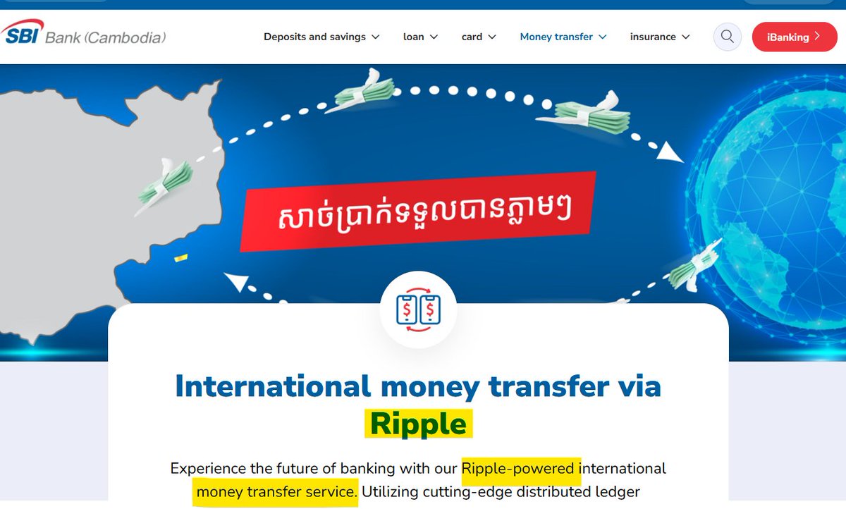 sentosumosaba's tweet photo. SBI Holdings, Inc. (@sbigroup) completes its Bank Acquisition with a Ceremony Marking its New Name, SBI Bank (Cambodia)🥂 

💥Yes, International Money Transfers via @Ripple. 

🔗s :
https://t.co/QKPWGyBNWf

https://t.co/muFyWCk9lT https://t.co/rcKBhato6W