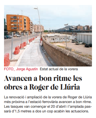 Juanjofalco's tweet photo. A bon ritme???  Aquestes obres (que inclouen les del carrer Comptes d'Urgell, encara per acabar)  s'havien d'haver finalitzat al febrer passat... 
La falta de control de la @paerialleida sobre el compliment de terminis d'execució de les obres és inadmissible. 
 @ercpaeria hem demanat a la regidora @begonyaiglesias  que, un cop finalitzades les obres i determinada de manera definitiva la imputabilitat del retard, el govern municipal impulsi, si escau, les actuacions contractuals que corresponguin, inclosa la liquidació de les penalitzacions previstes al plec. 
Veurem què hi farà... 
https://t.co/vgnclKGbXx