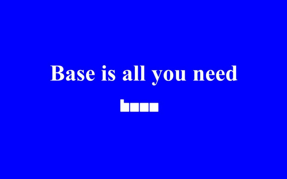 JSmile67963's tweet photo. Base is all you need.
Not because it promises everything.
Because it gives builders a place to create, users a place to explore, and ideas a place to scale.
Fast. Simple. Onchain.
The future isn't being talked about—it's being built on Base. 🔵
@base
@jessepollak
@coinbase https://t.co/Vb5140sfsa
