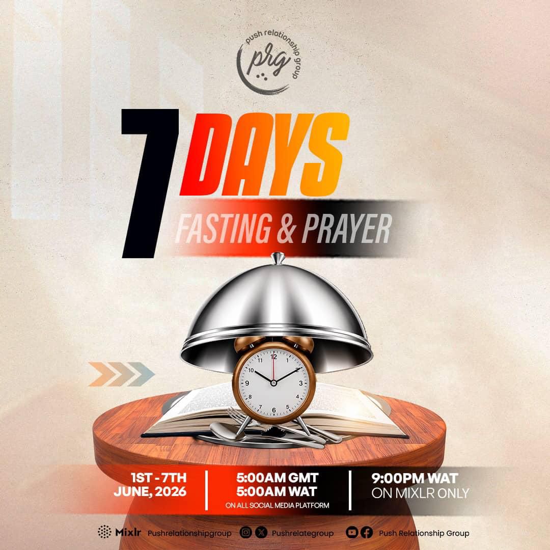 pushrelategroup's tweet photo. Good morning Saints! 
June has begun, and with it comes a divine invitation to press in through prayer.
In this Year of Quantum Leaps, we are not entering the month casually,we are contending for it in prayer. https://t.co/W4L8ewjHS8