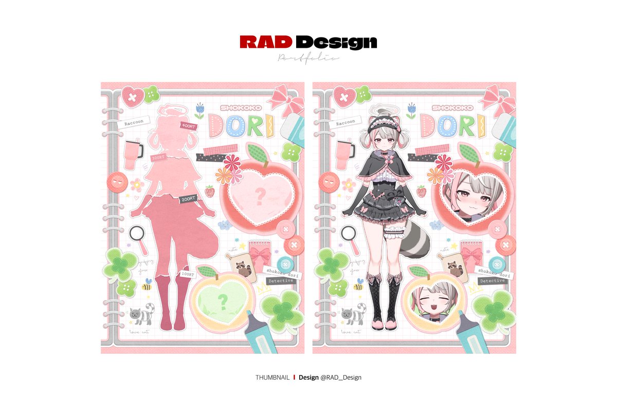 RAD__Design's tweet photo. ✶𝗪𝗢𝗥𝗞✶

팀 리스텔라 쇼코코 도리님 RT포스터 디자인 https://t.co/ZwQbq06xPW
