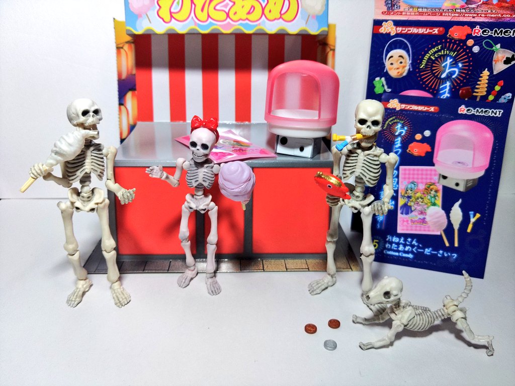 3darufon's tweet photo. リーメント ぷちサンプルシリーズ
「おまつりの思い出 ~夏の夜市~」
⑤おねえさん、わたあめくーだーさいっ
⑥「ひと口ちょうだい」が合言葉
⑦思い出をいっぱいお持ち帰り
⑧来年も一緒に来ようね
#ぷちサンプルシリーズ
#poseskeleton
#ポーズスケルトン https://t.co/XMO1UCOReQ