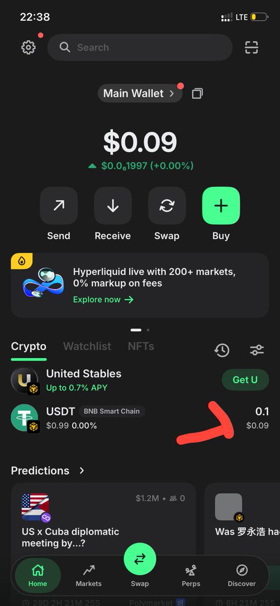 _iamhector's tweet photo. Launch the TickBit AI Agent: $30 welcome bonus and passive USDT income in one click! @Caution992

Income without investment
Profit every second
Automatic withdrawal from $0.1

It's legit, that's a withdrawal proof Below 👇👇

https://t.co/63DYnHKowW https://t.co/1rj15EYVuF