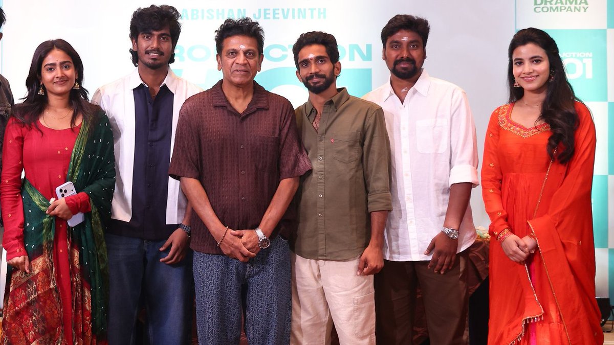 CcInfilmin's tweet photo. Official Now :- 
Shiva Rajkumar - Abishan Jeevinth to play Father &amp; Son in an upcoming family drama directed by Gowtham Sivaraman (Assisted SLS Henry in Kathir's Maanavan) . 

Yogalakshmi &amp; Shivani Nagaram (Tamil debut) to play the female leads. 

A Leon James Musical https://t.co/WaTOxDZVNe