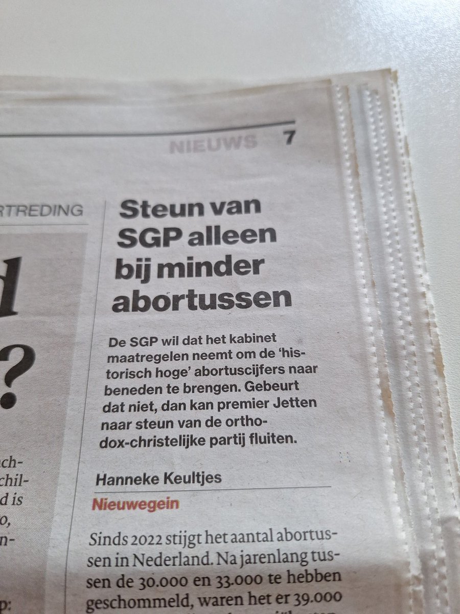 aniet1965's tweet photo. #abortus je reinste chantage! https://t.co/pVXgJMdcm2