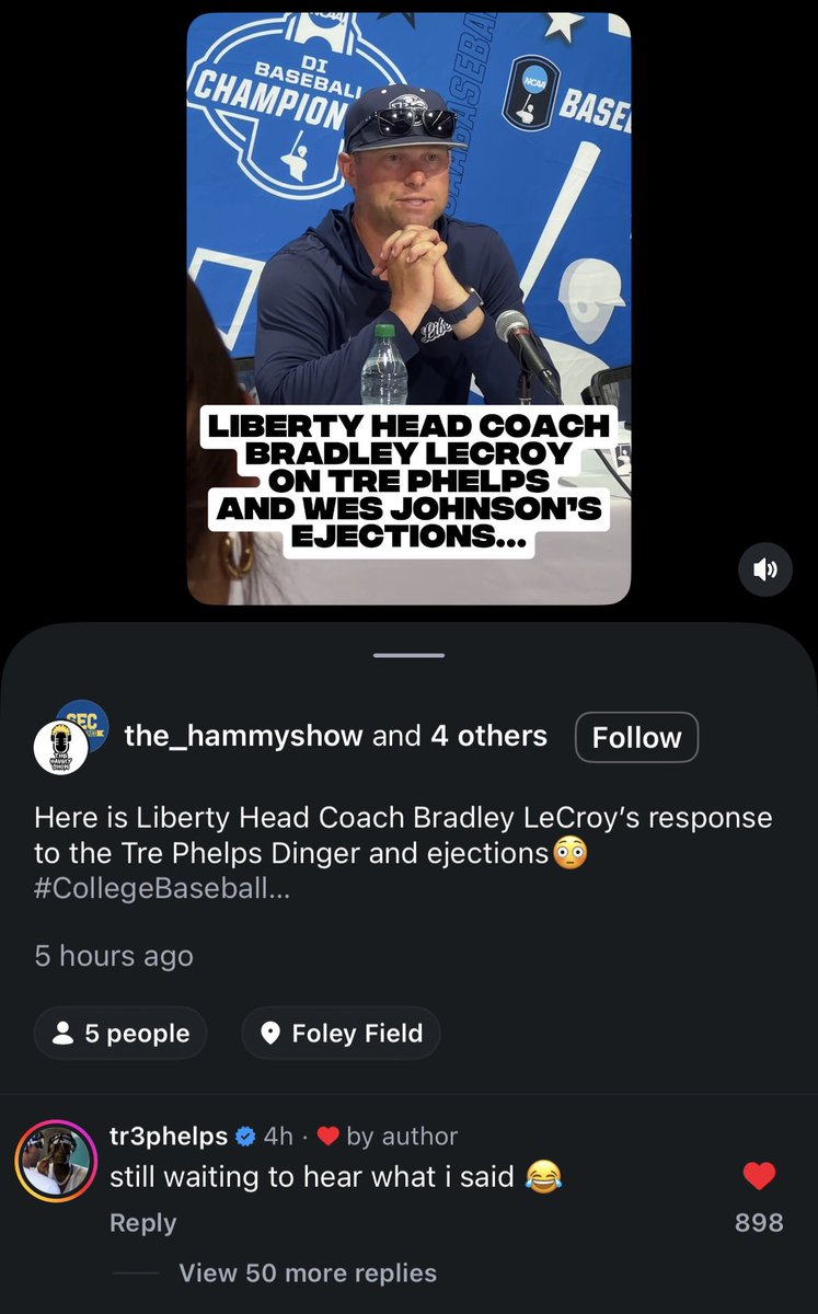 CookedbyCain's tweet photo. Even Tre Phelps isn’t sure what he said https://t.co/W2B48xmEp0