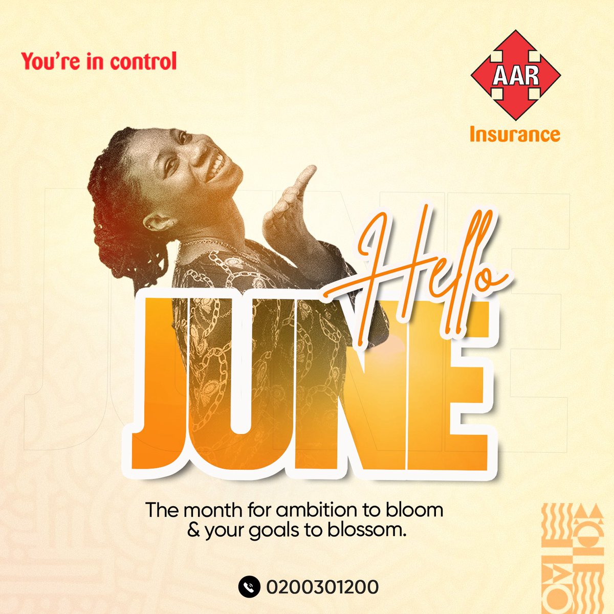 AARInsuranceU's tweet photo. Happy New Month
June doesn’t care how May went. It’s showing up ready to give you another run, to fix what was off, double down where you slipped and keep working towards your dreams. 
 
#HappyNewMonth #HappyJune https://t.co/6gWIOZmzA4