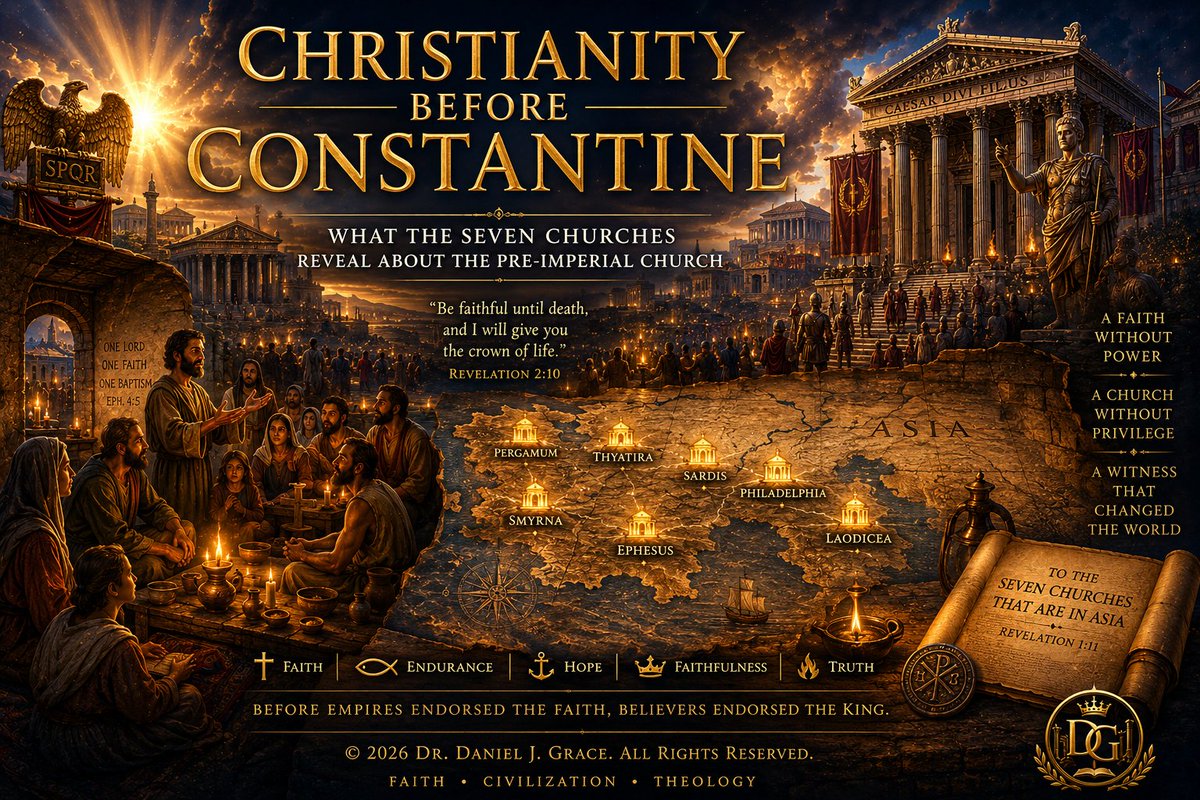 DrDanielJGrace's tweet photo. Christianity Before Constantine https://t.co/MmrV4yxf0i https://t.co/VL6NCxQM8J