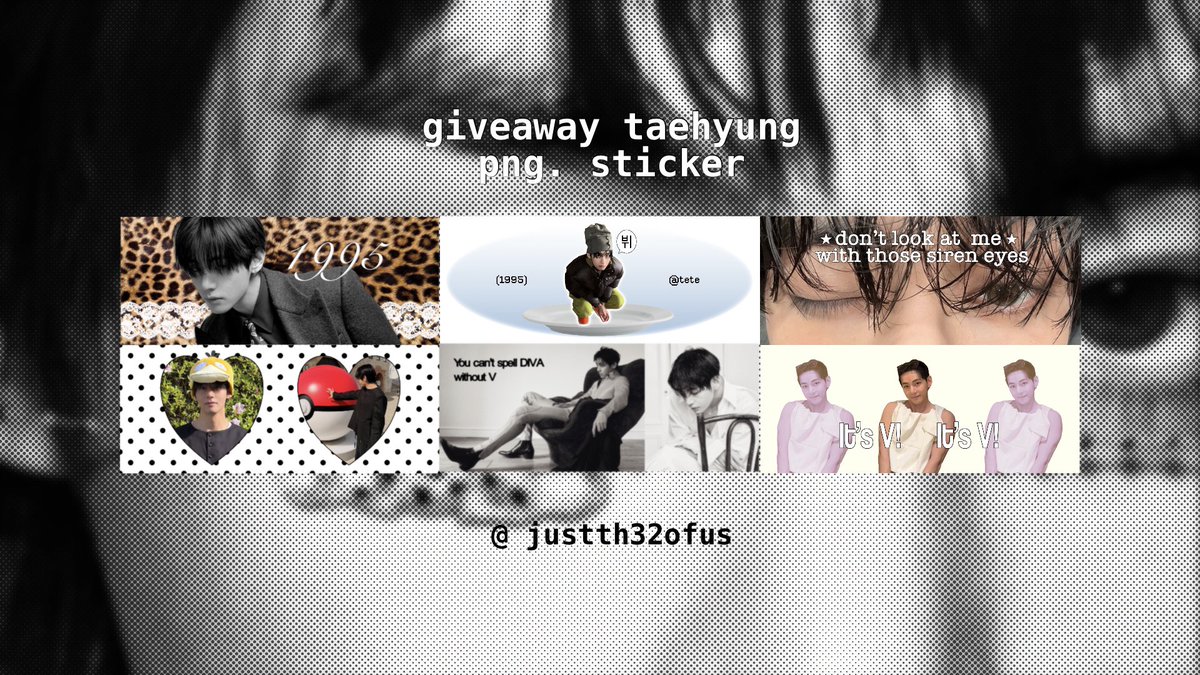 justth32ofus's tweet photo. pls kindly rt ,
🐆* 𓐇ৎ Giveaway taehyung sticker

( personal use only / นำไปปริ้นท์ตู้สตก.ได้เลยคับ )
💾 : https://t.co/afVkWBq911

#แจกpng #แจกไฟล์png  #artworkอาร์มี่ #bts #taehyung https://t.co/pQ3gRXZxCP