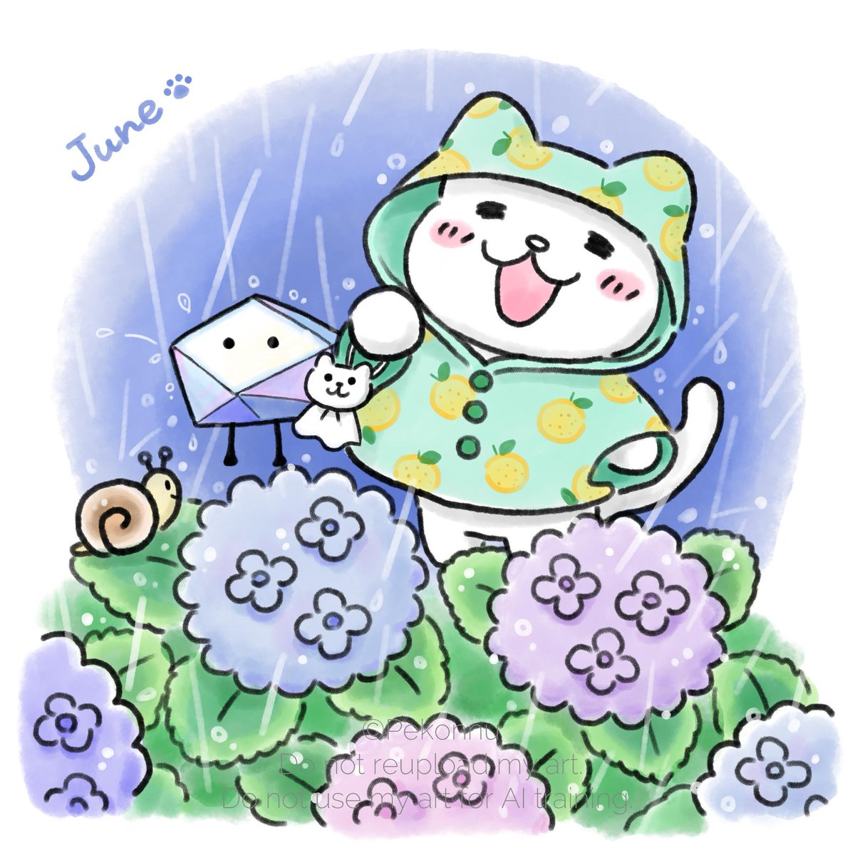 sweetspecoco's tweet photo. 🐱🐱，white 🐱
推し様や皆さまがお忙しい中でも、ふと心がほどけるような癒しのひとときがありますように
健やかでしあわせな6月になりますように☔️🐾 https://t.co/oFAE5Z8SmJ