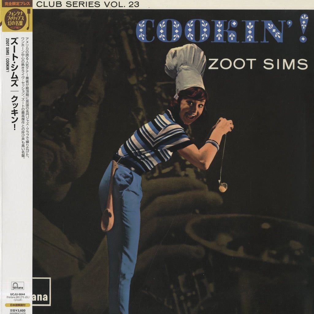 [レコード 蘭オリジナルモノラル] zoot sims cookin' LP 🎷 Zoot Sims – Cookin'! (LP) 🎷 1961年11月録音。ズート・シムズが