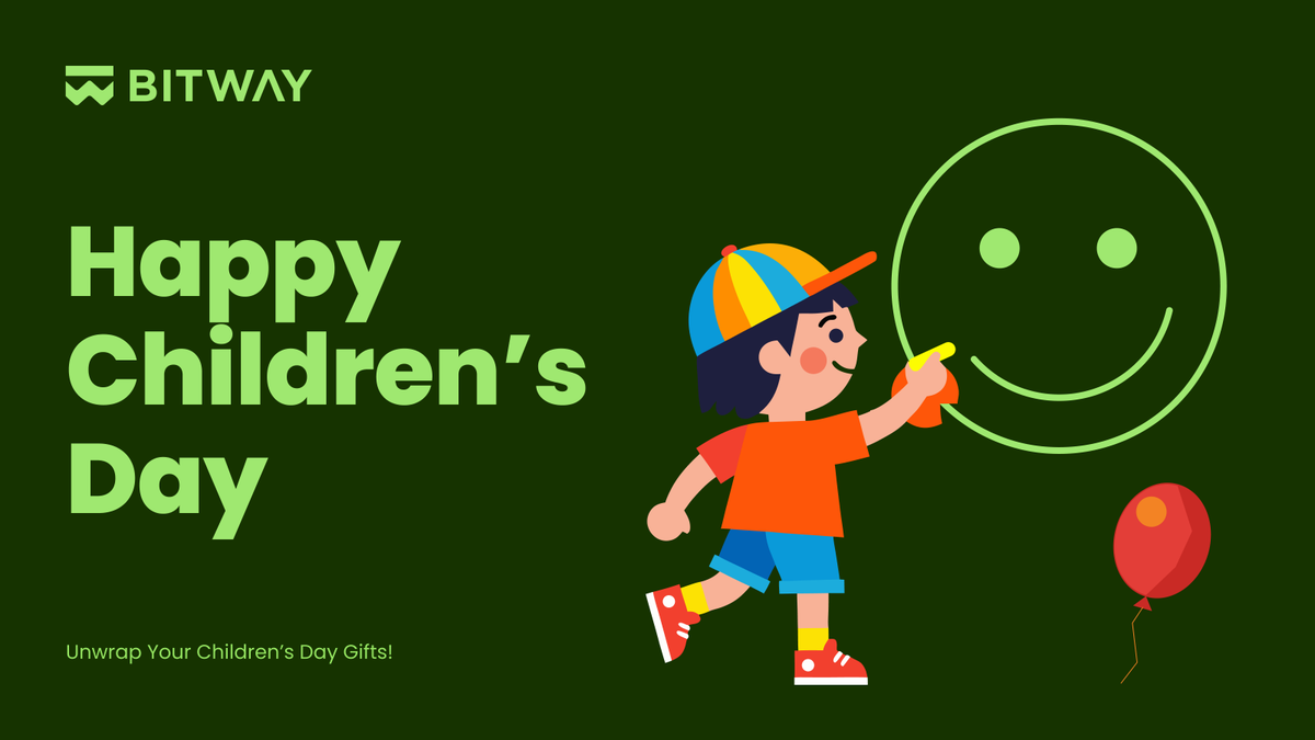 BitwayOfficial's tweet photo. 👶 Happy Children's Day from the Bitway Team! ✨

To celebrate, we will be distributing a fresh batch of rewards to our amazing community today. Head over to your wallet to check your Children's Day gifts:

• Binance Wallet Perps Trading competition rewards have been distributed.
• Bitway Earn Staking Rewards: BW Points are being successfully converted to $BTW tokens for all eligible users.
• KOL Appreciation: Special rewards dropped for the creators and KOLs who have supported us from the very start.

Thank you for building with us! 🙌