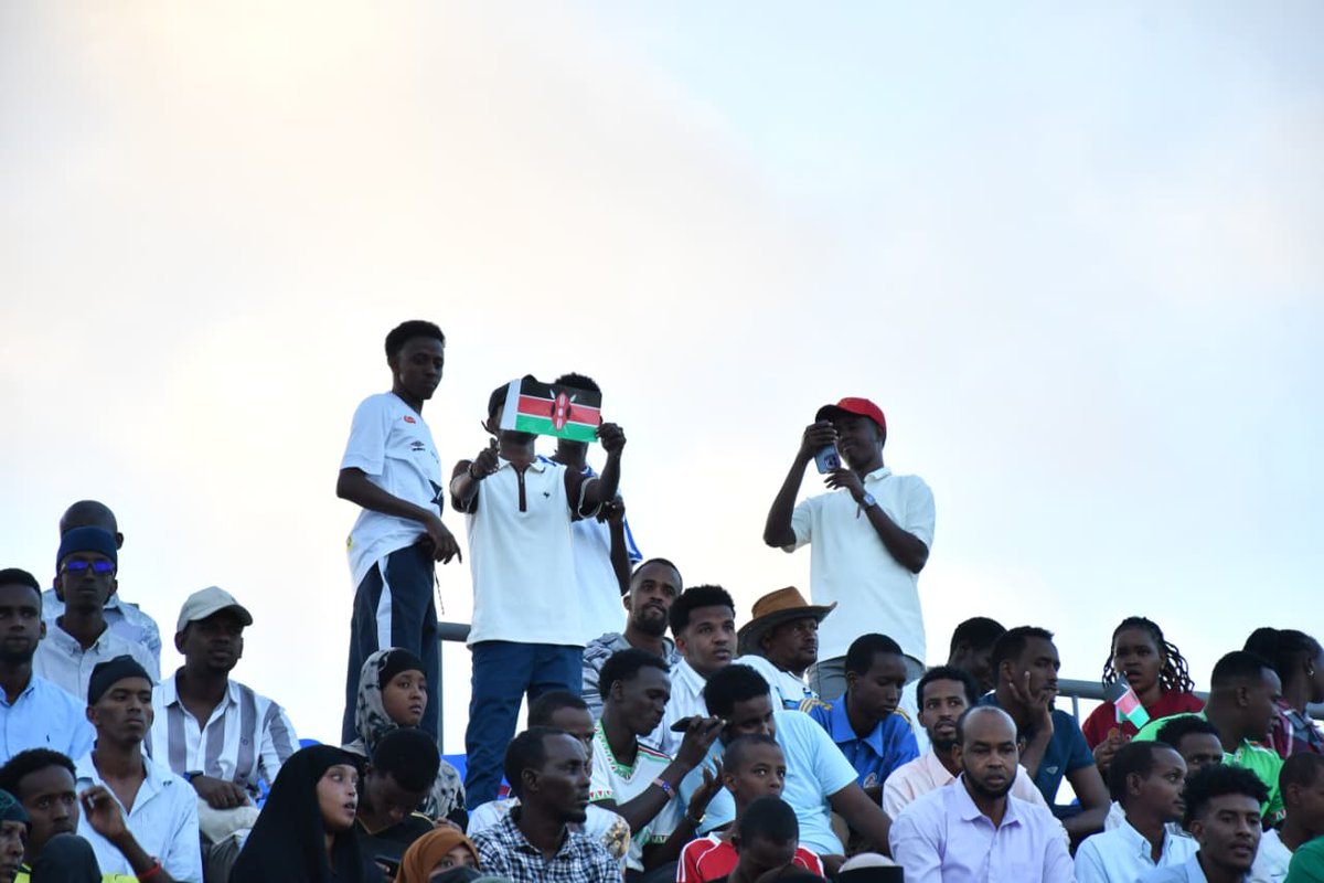 enocksikolia's tweet photo. Kenyans gather at Wajir Stadium for the 63rd Madaraka Day celebrations. #MadarakaDay https://t.co/aHvo4MGzam