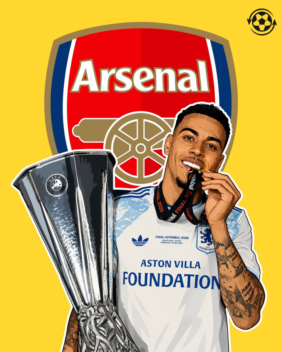 DeadlineDayLive's tweet photo. 🚨 Arsenal boss Mikel Arteta has set his sights on Aston Villa's England forward Morgan Rogers as he bids to build on their Premier League title success although Champions League winners Paris Saint-Germain are also interested.

Rogers' ball-carrying abilities makes him one of Europe's most sought-after young players.

(Source: @MirrorFootball)