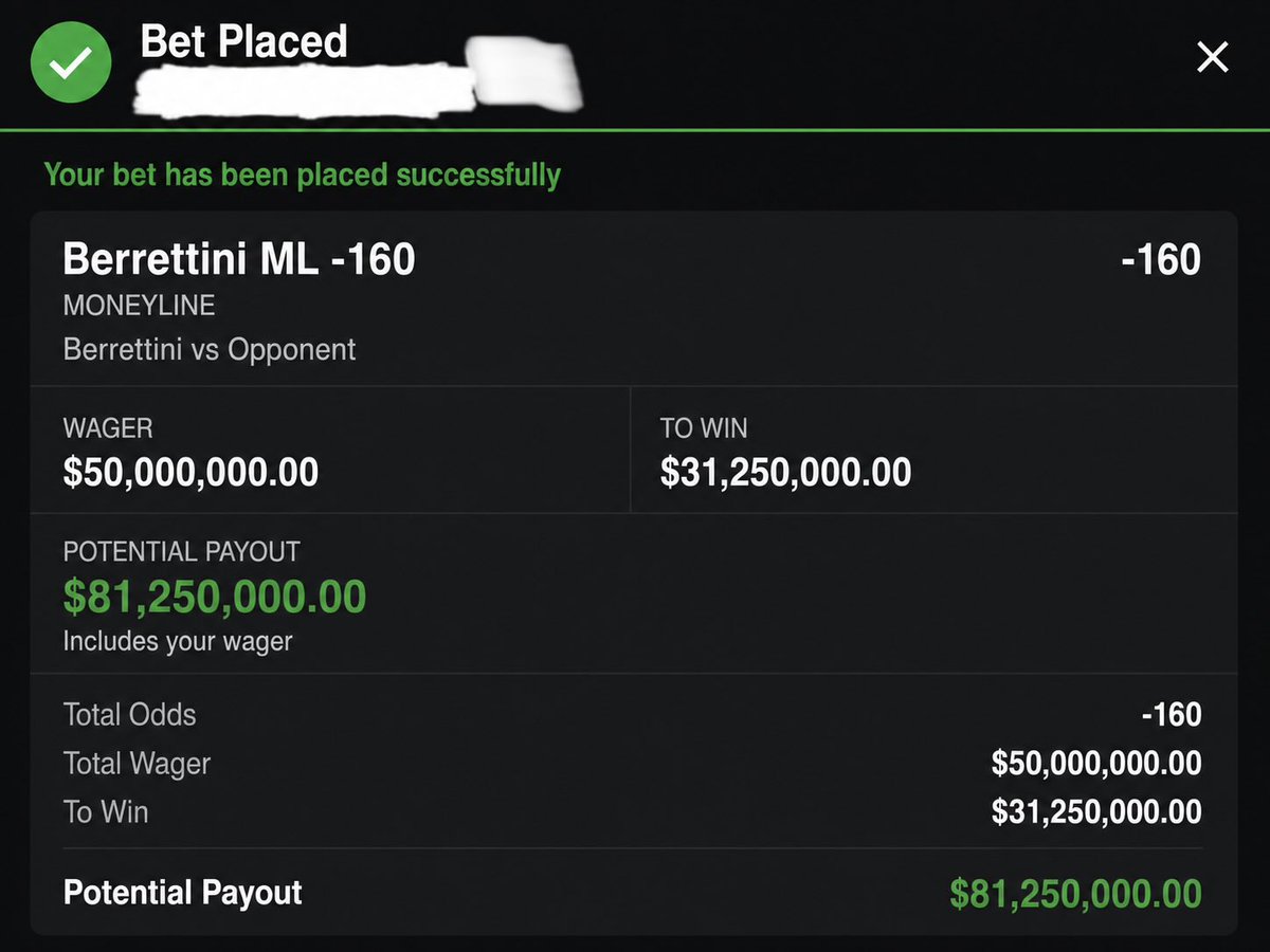 profitfades's tweet photo. Men’s French open 🎾 investment 

50 million dollar play https://t.co/6OwbEeS70t