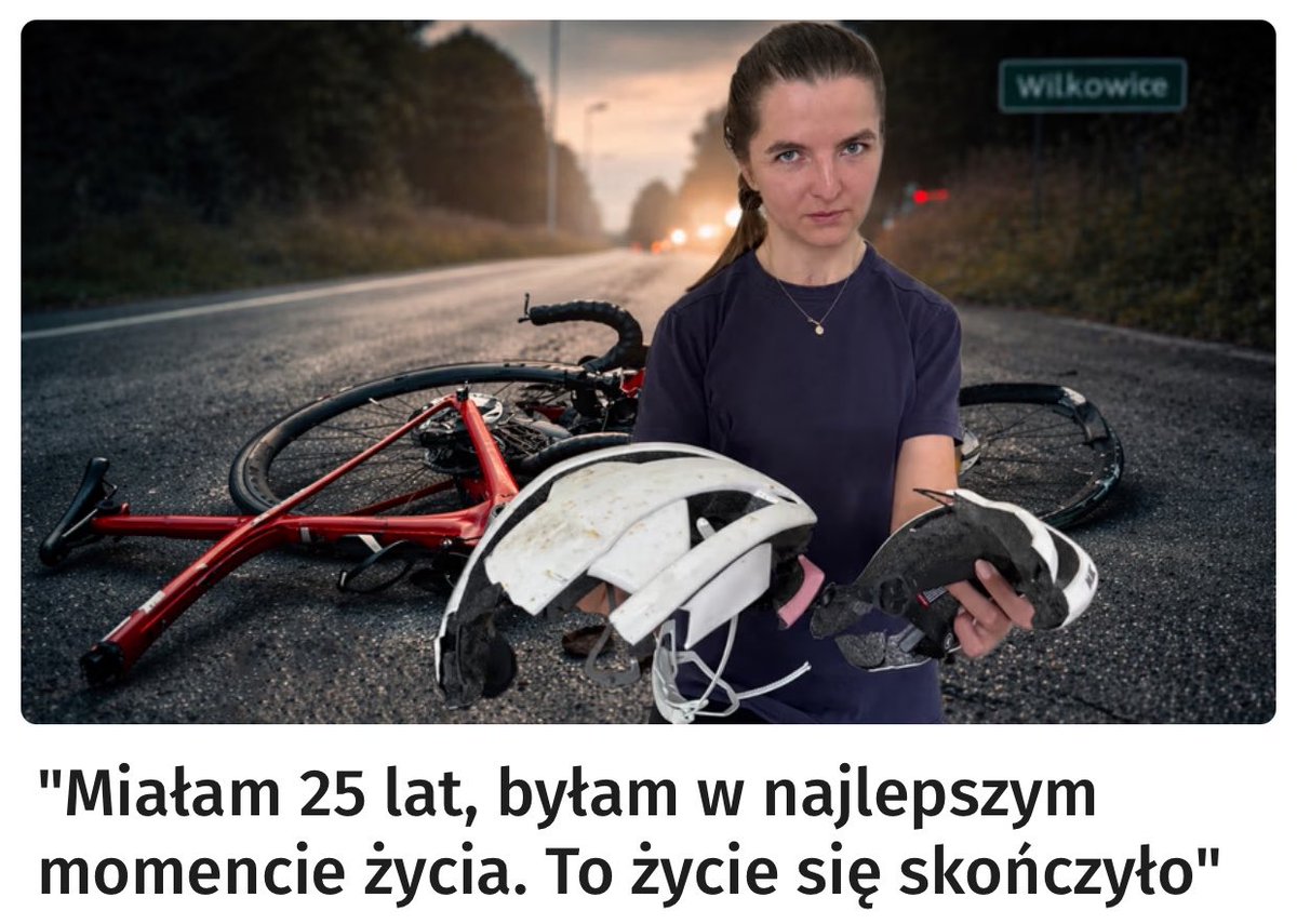 parfjanowicz's tweet photo. „Miejsce wypadku znajduje się około 50 km stąd. Od tamtego dnia nigdy tam nie wróciłam. Wiele osób pyta mnie, czy mam pretensje do losu, że spotkał mnie taki dramat. Długo nie miałam, ale ostatnio pomyślałam, że to bardzo przykre, że będę musiała walczyć do końca życia. I prawdopodobnie pierwszy raz poleciały mi łzy.”

Rita Malinkiewicz 6 lat po dniu, który zmienił wszystko. Wciąż walczy. O sprawność, medale, odszkodowanie. To jedna z najbardziej przejmujących historii, jakie usłyszałem. 

Link w komentarzach 👇