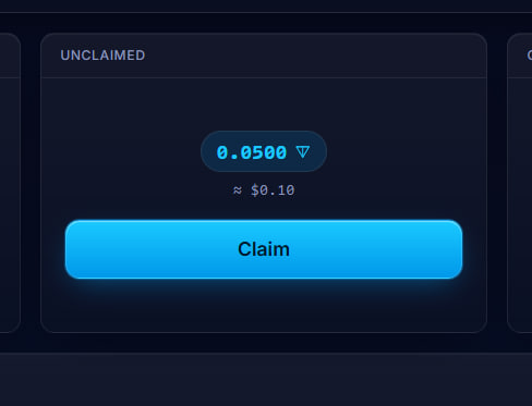 NotDotTrade's tweet photo. the only TON terminal that gives back part of its fees

new update is live!

→ referral rewards: earn TON every time someone you invited trades, claim on-chain instantly
→ cashback: friends save 10% on fees, you earn up to 50% of theirs
→ buy by token amount, not just TON
→ smart slippage auto-tunes on fresh curves so buys actually land
→ failed-buy alerts (no more phantom bags + fake PnL)
→ TopBlast launchpad support
→ bonding curve progress ring on every token
→ faster charts, honest realized PnL, deeper trade history

keep the bug reports coming 🫡