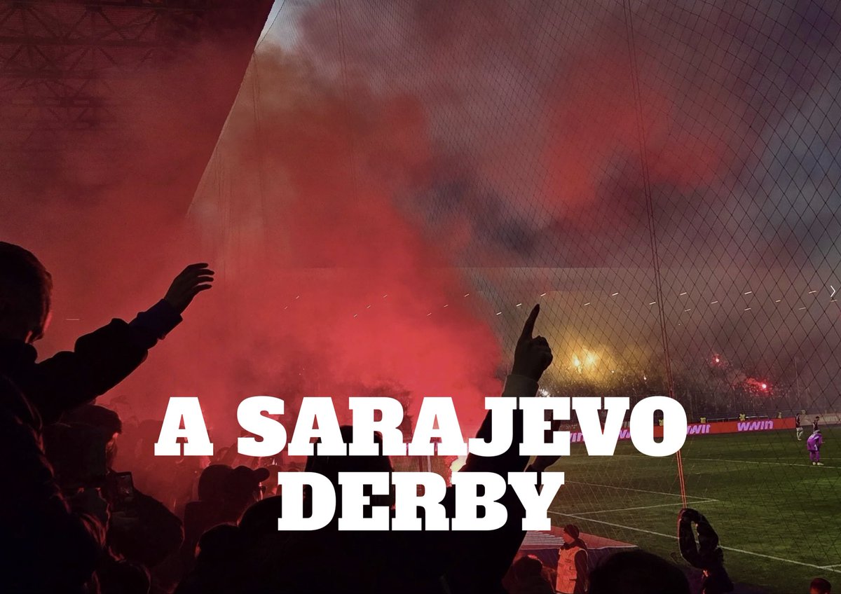 TerraceEdition's tweet photo. New: Words &amp; Images: @niek92jansen 

Some matches are about football. Others are about identity, history and rivalry. 

The derby between FK Željezničar and FK Sarajevo firmly belongs to the latter. 📸

https://t.co/adLqpU5DAt https://t.co/sTktjST0x9