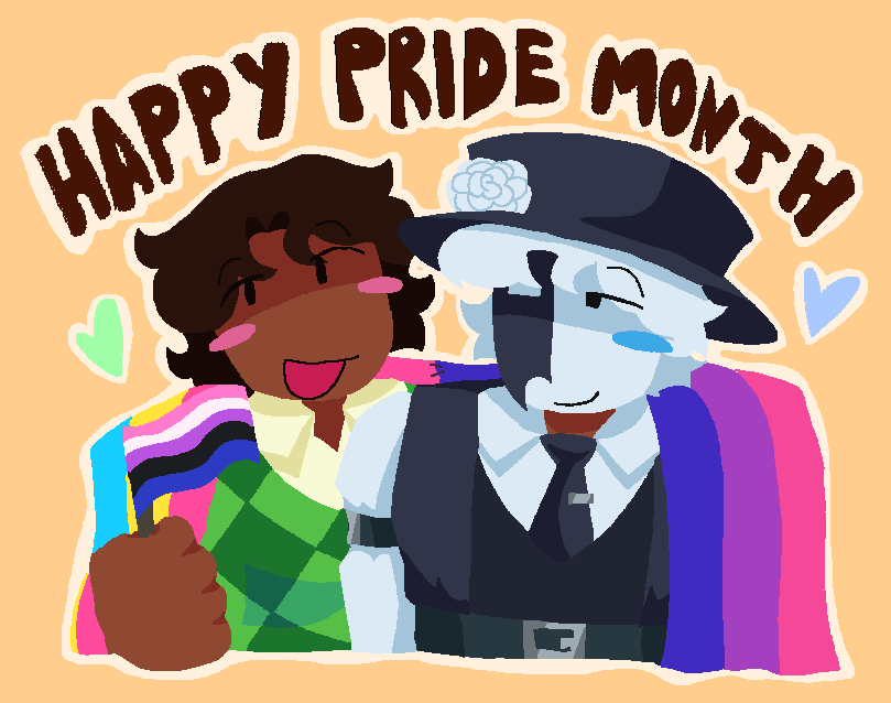 zylickk's tweet photo. ok happy pride month from my two favourite frenches 
#dieofdeath #artful https://t.co/K7yxRuBbN3
