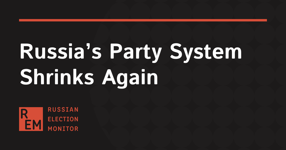 russian_monitor's tweet photo. Russia’s Party System Shrinks Again

Russia’s Ministry of Justice has asked the Supreme Court to liquidate the Party of Social Protection. The court is expected to issue its decision on June 3.

The Ministry first identified numerous violations in the party’s activities in 2025. According to the authorities, the party failed to remedy them, leading to the suspension of its activities in December 2025.

The Party of Social Protection was registered in 2012 but has not played an active role in Russian politics in recent years. In 2025, it also lost the right to nominate candidates to the 2026 #StateDuma elections without collecting voter signatures after losing its last remaining seats in regional legislatures.

If dissolved, the number of officially registered political parties in Russia will shrink once again, continuing the long-term trend toward a more tightly controlled and consolidated party system ahead of the 2026 parliamentary elections and beyond.

#RussianPolitics #RussianElections #Elections2026