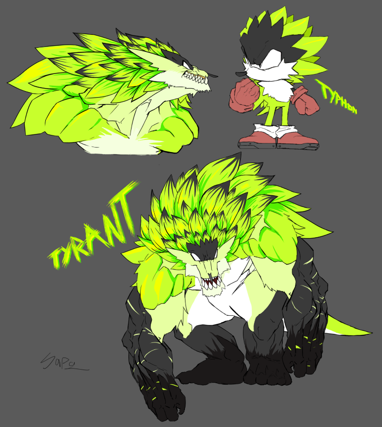 SonicExeEternal's tweet photo. Typhon and Tyrant

Concept Art by @Sapo54492 https://t.co/F3OxZBiOwt