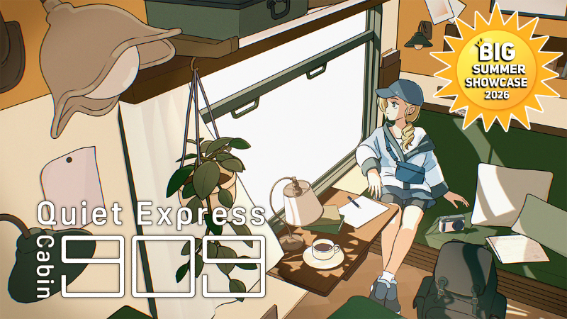 STUDIO909info's tweet photo. 🔔情報解禁🔔

日本時間23:45から、 Best Indie Games Summer Showcase #BIGSummerShowcase が開催されます！

『クワイエット急行909号室』の新トレーラーがこのショーケースで公開されるので、是非チェックしてください🚂

https://t.co/GT00h0ULOP https://t.co/l9uwadUTM9