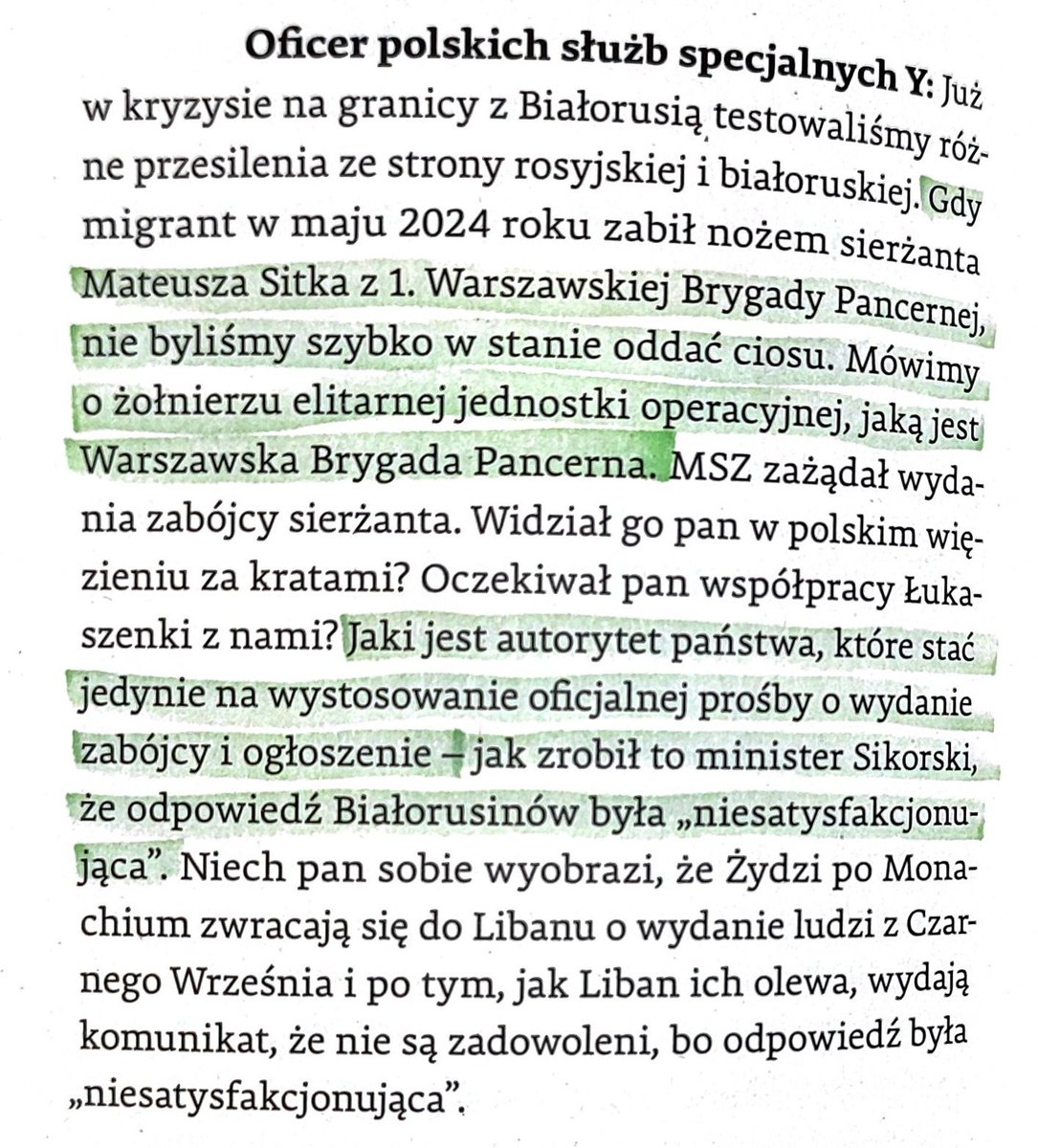 War_Gang_'s tweet photo. Jaki jest autorytet państwa, które nie potrafi oddać ciosu? - pyta oficer 🇵🇱 polskich służb specjalny w nowej książce Zbigniewa Parafianowicza. https://t.co/Z2ktJaGiUe