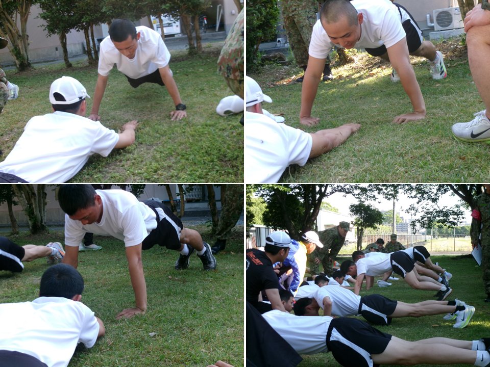 kengungsvc_wa's tweet photo. 【第５地対艦ミサイル連隊 自衛官候補生課程 体力検定】
＃第５地対艦ミサイル連隊 は、５月１８日（月）に、＃自衛官候補生 が入隊して２回目の体力検定を行いました。１回目よりも記録を上げるために最後まで全力で頑張りました。
＃西部方面隊 ＃健軍駐屯地 https://t.co/wEKTVqHprC