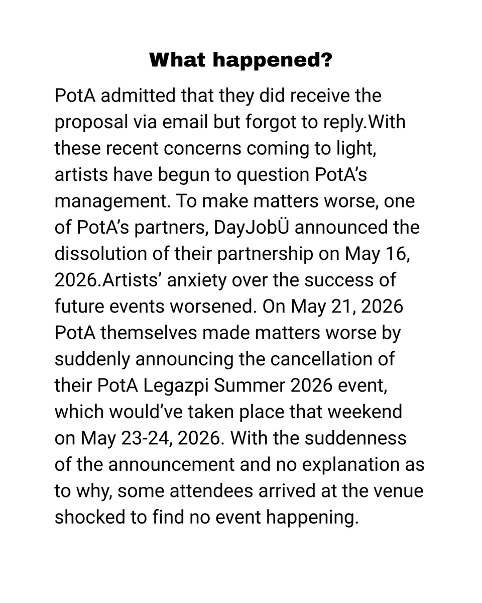 Statement for PotA tweet media