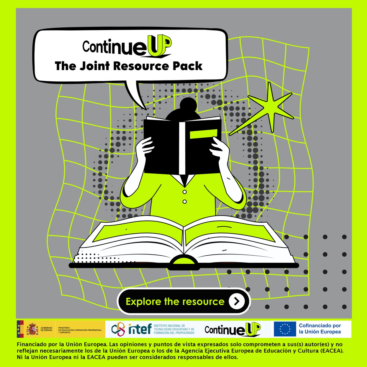 educaINTEF's tweet photo. 🧐 Descubre el Paquete de Recursos #ContinueUP
📘 Actividades, plantillas y buenas prácticas para apoyar el desarrollo profesional docente
🔗 https://t.co/Kh7QlLQFWF https://t.co/VYHbFhL6gV