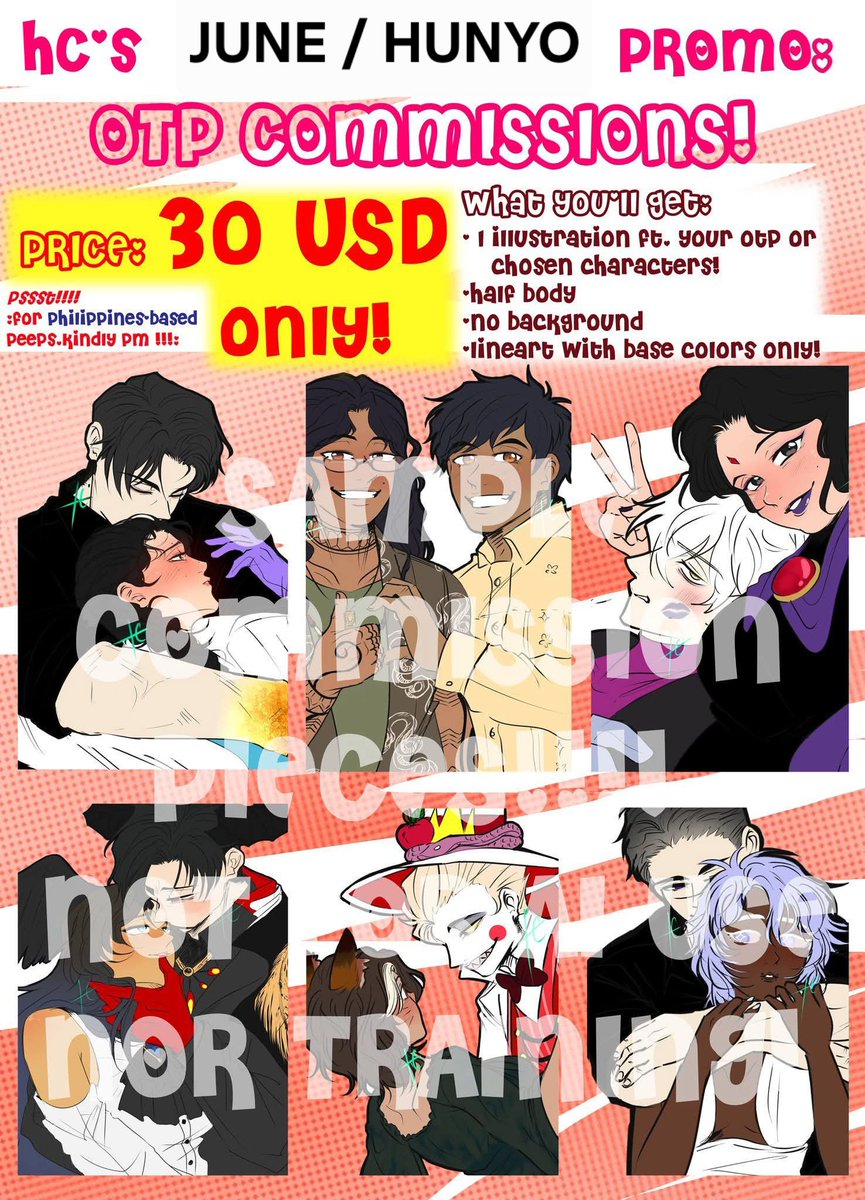 haimacheir2's tweet photo. PROMO COMMISSIONS FOR JUNE ARE NOW OPEN! 

Wanna avail? You can PM our:
 FB- https://t.co/OnYX0llAI6
or
Tumblr- https://t.co/RNWbYe6sgk https://t.co/11svhicXSa