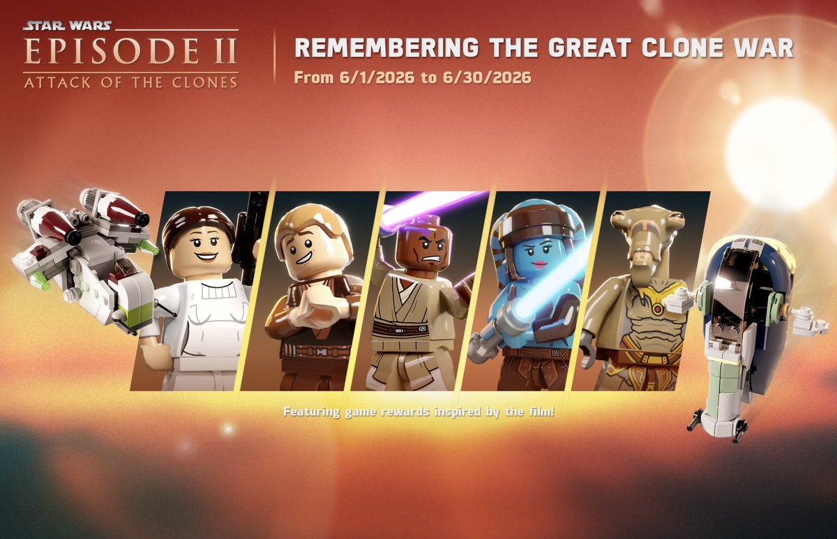LEGOSWCastaways's tweet photo. New Weekly Missions! ⭐️

Weekly missions have just been refilled and are ready for you to complete, as well as this week’s combat trial!

Main objectives this week:

•  Help RST-29 build a Firespray-31
•  Complete a series of vehicle-based missions
• Complete Combat Trial https://t.co/lBL8TINK9x