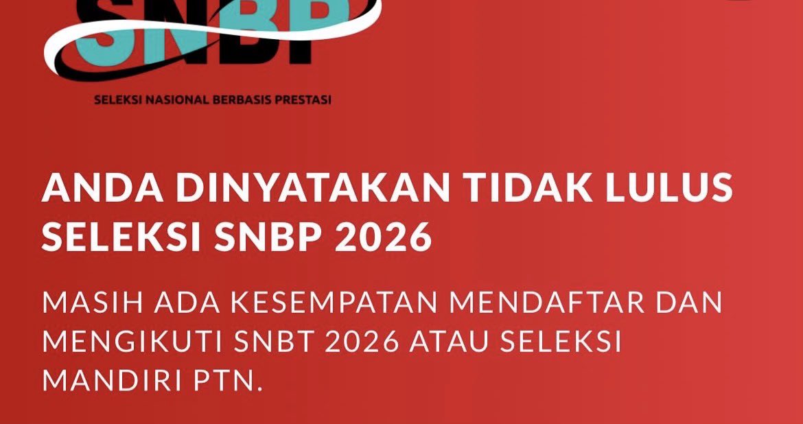 lolos SIMAK UI 2026❤️💜 tweet media