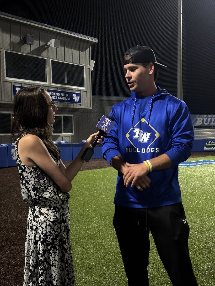 samantha_casano's tweet photo. Caught up with @CHSBASEBALLGA alum Jacob Tolson (@Tolsonjacob13) as the 2026 NAIA World Series Champs returned home from Lewiston.

Can’t wait to share some of my awesome conversations with the Bulldogs over the next few days.

@twbulldogs @TwuBaseball @Local3News @Local3Sports https://t.co/9aUCP6zvuf