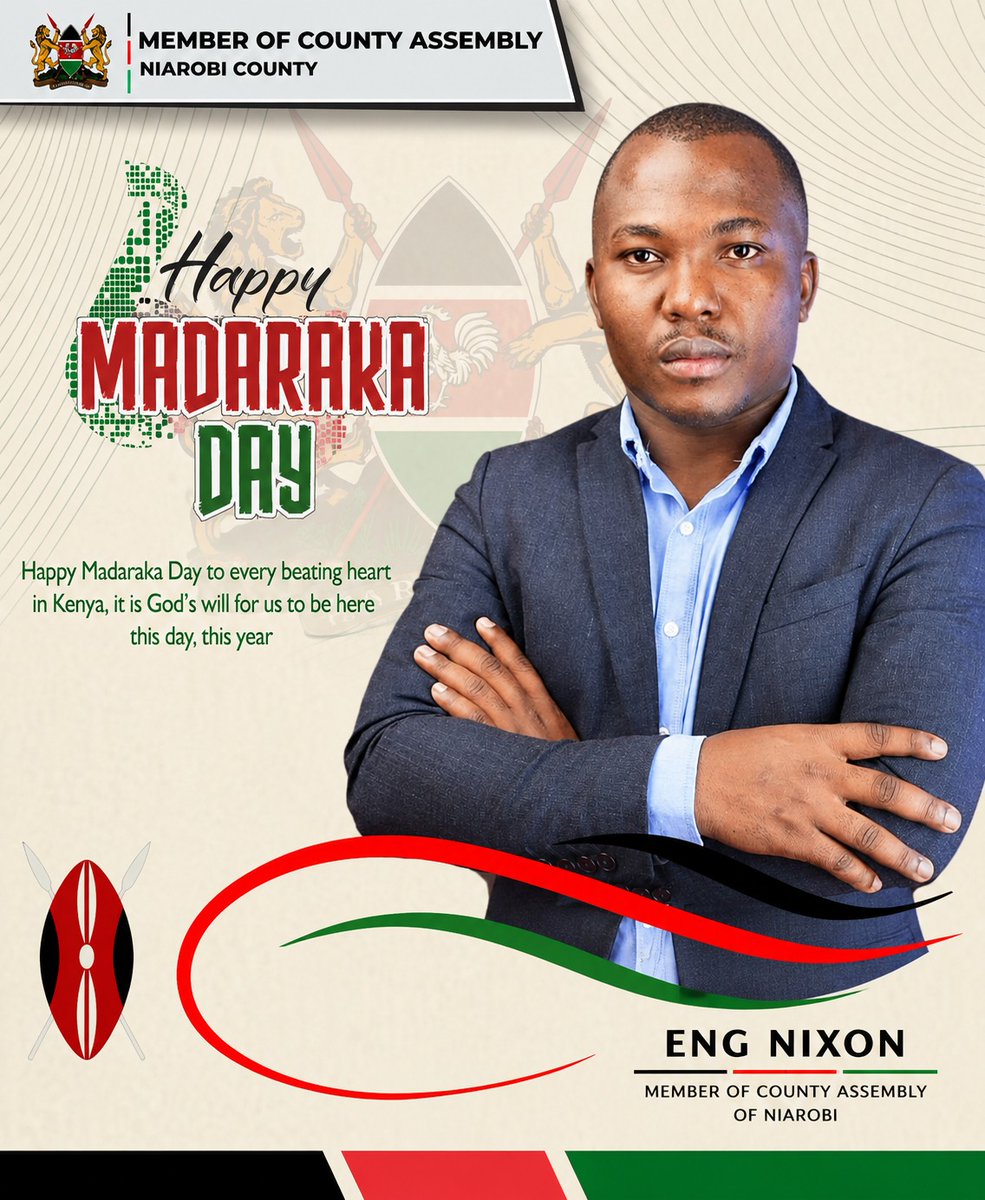 YoungEngneer's tweet photo. Happy madaraka day https://t.co/bIv5p7aGYg